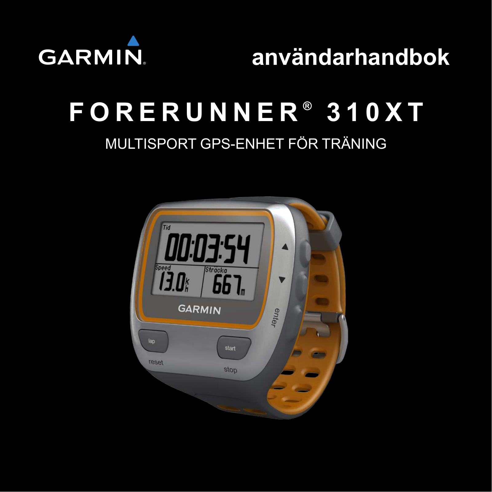 Garmin Forerunner 310XT User manual