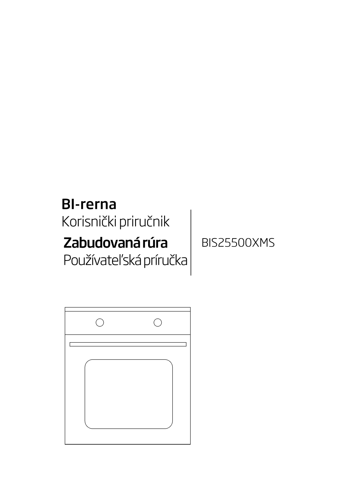 Beko BIS25500XMS User manual