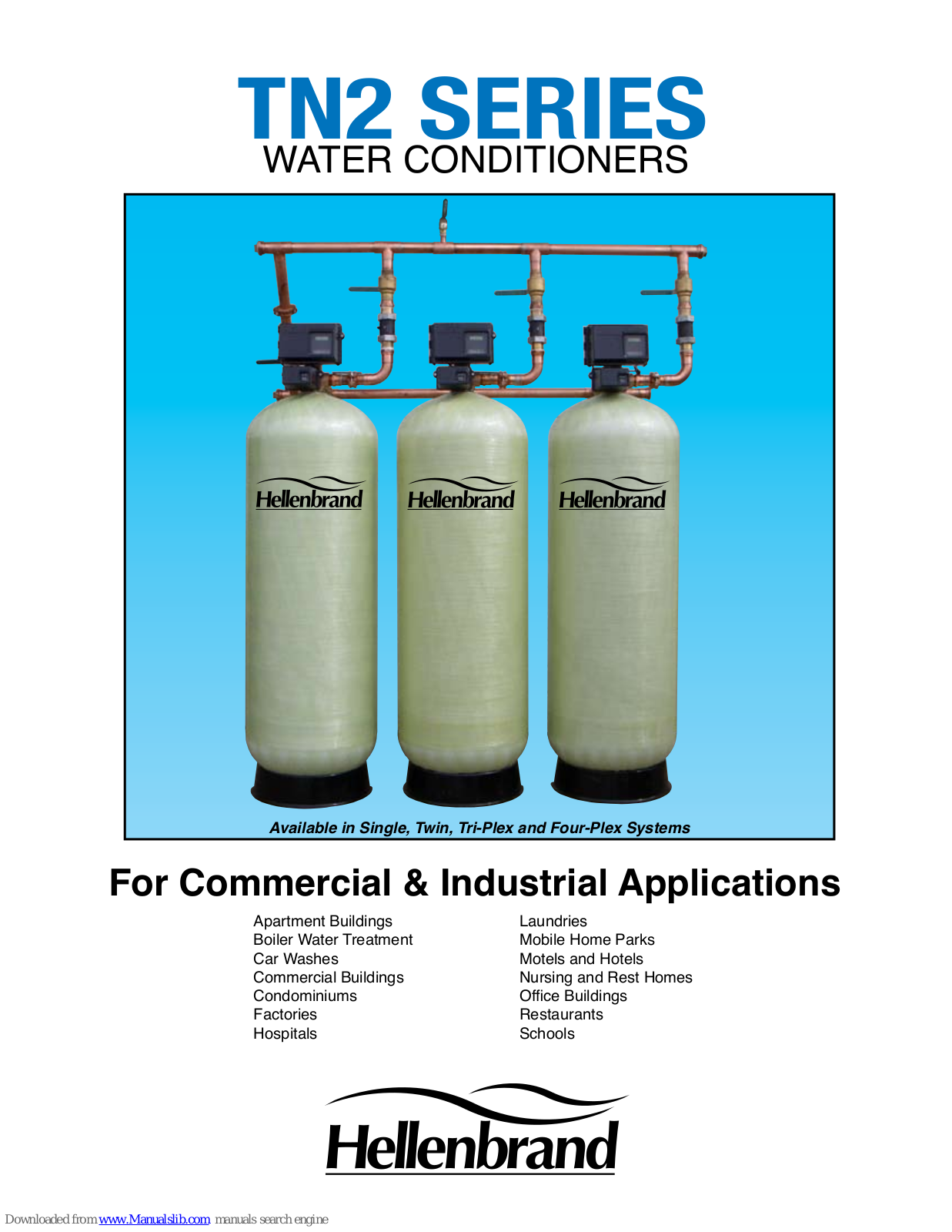 Hellenbrand TN2-150-18, TN2-150-21, TN2-180-18, TN2-180-21, TN2-210 Specifications - ManualMachine.com
