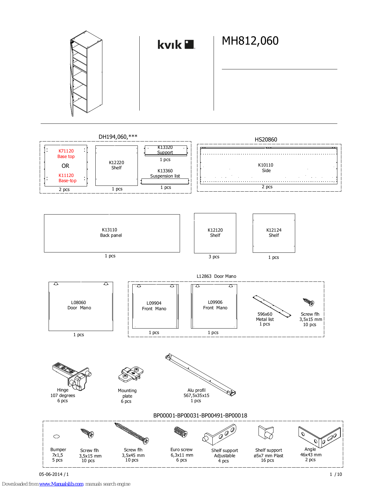 IKEA kvik MH812, 060 Assembly