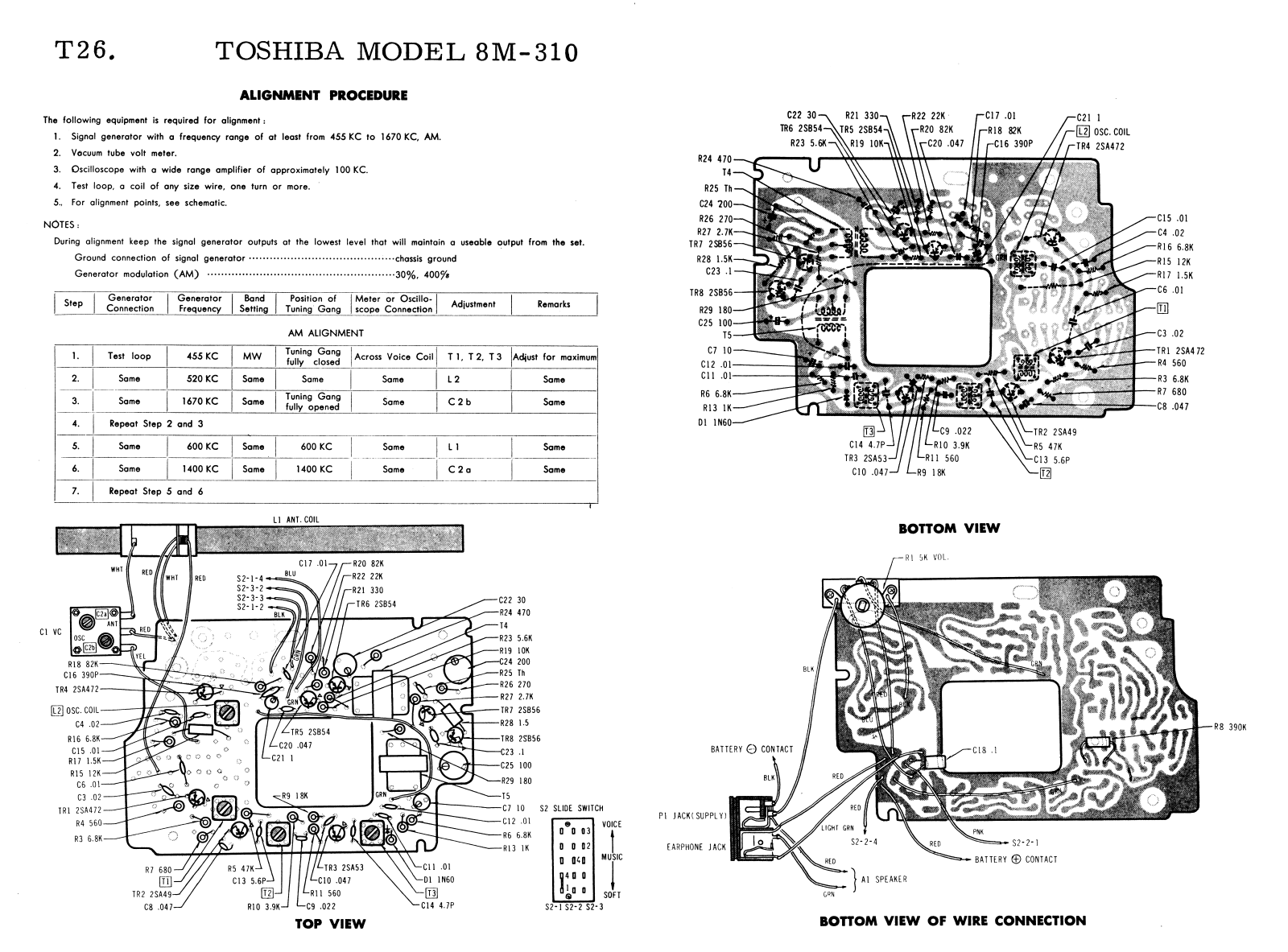 Toshiba 8M310 Schematic - ManualMachine.com