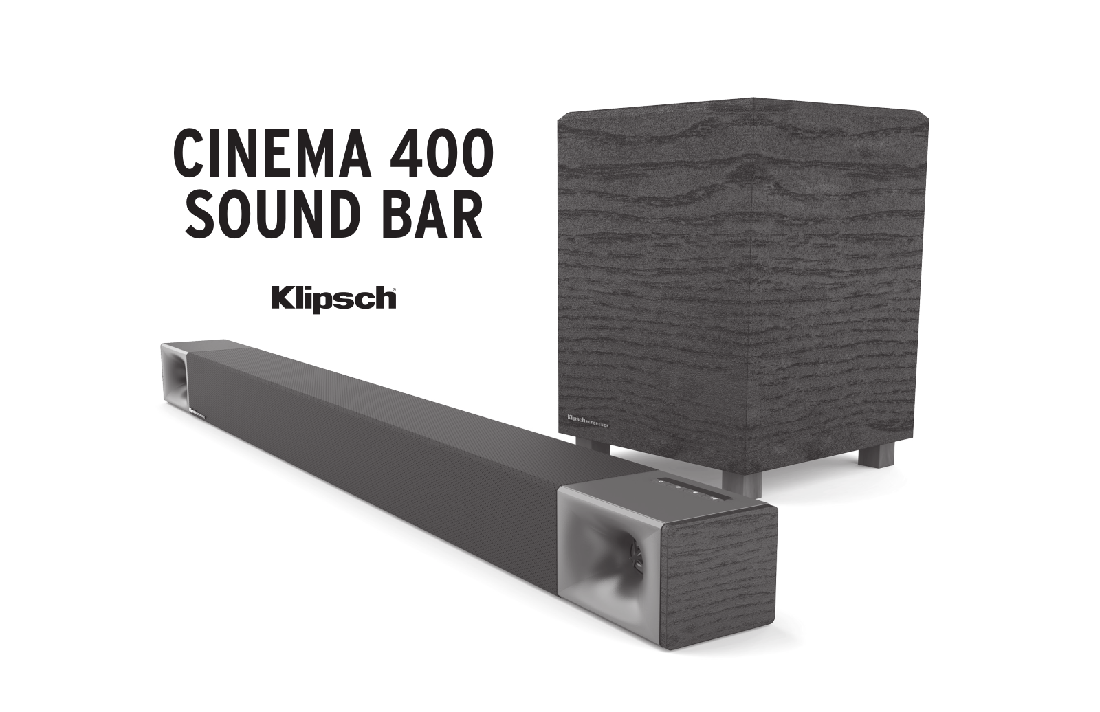 Klipsch Cinema 400 Sound Bar User Manual