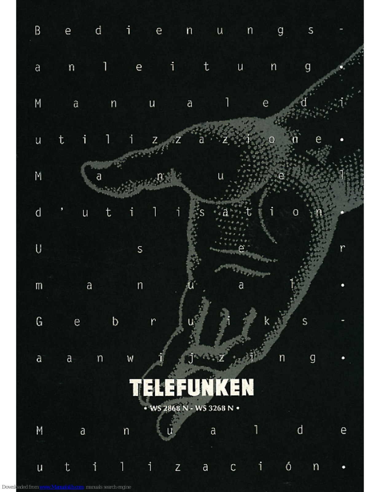 Telefunken WS2868N, WS3268N User Manual