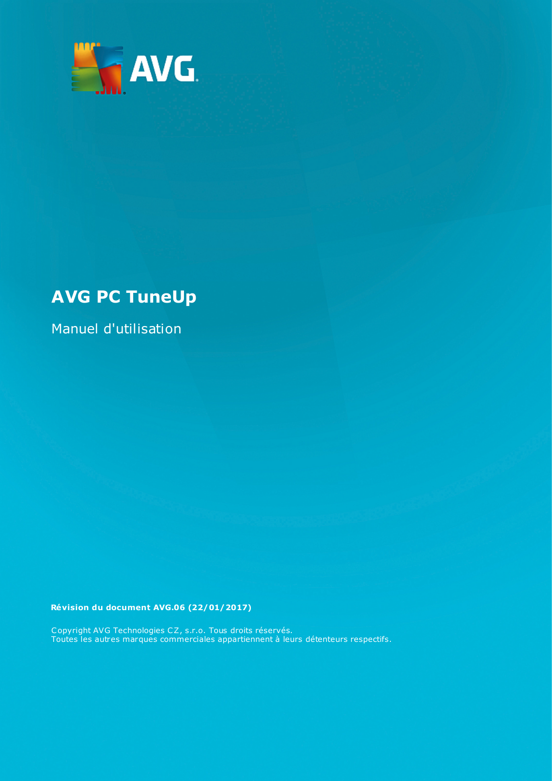 AVG PC TuneUp 2015, PC TuneUp 2016 User Manual