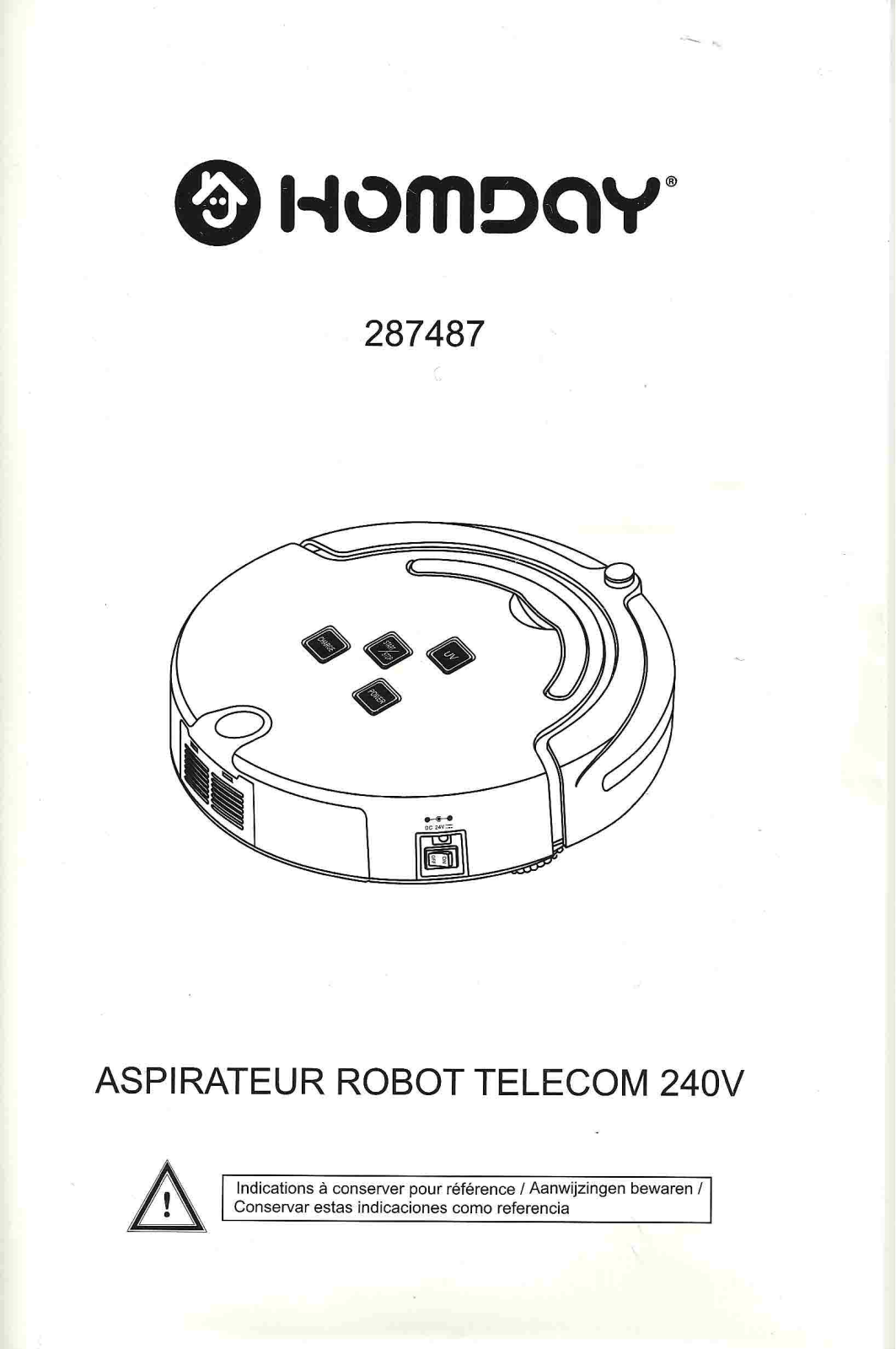 HOMDAY 287487 User Manual