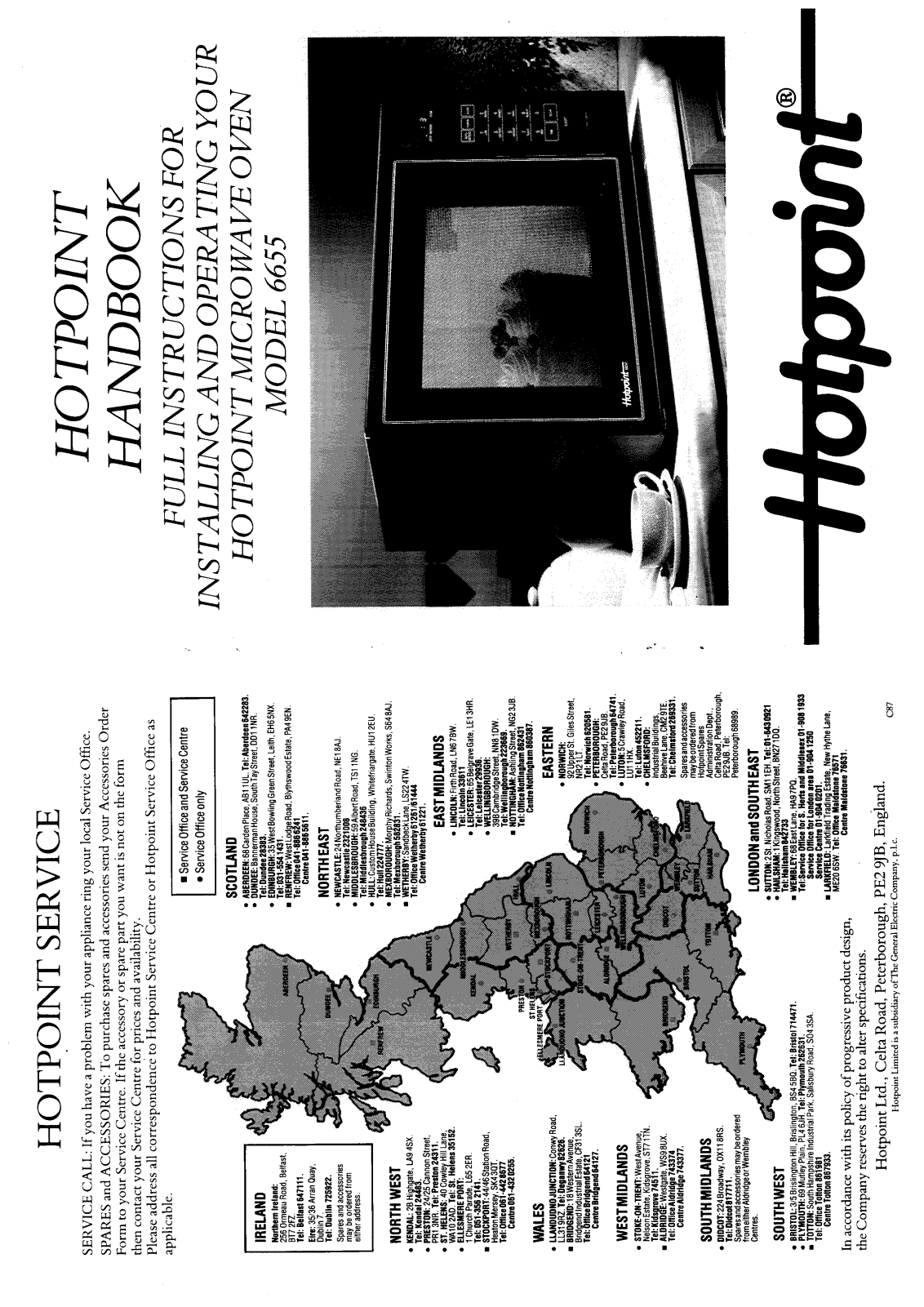 Hotpoint-Ariston HB6655 User Manual