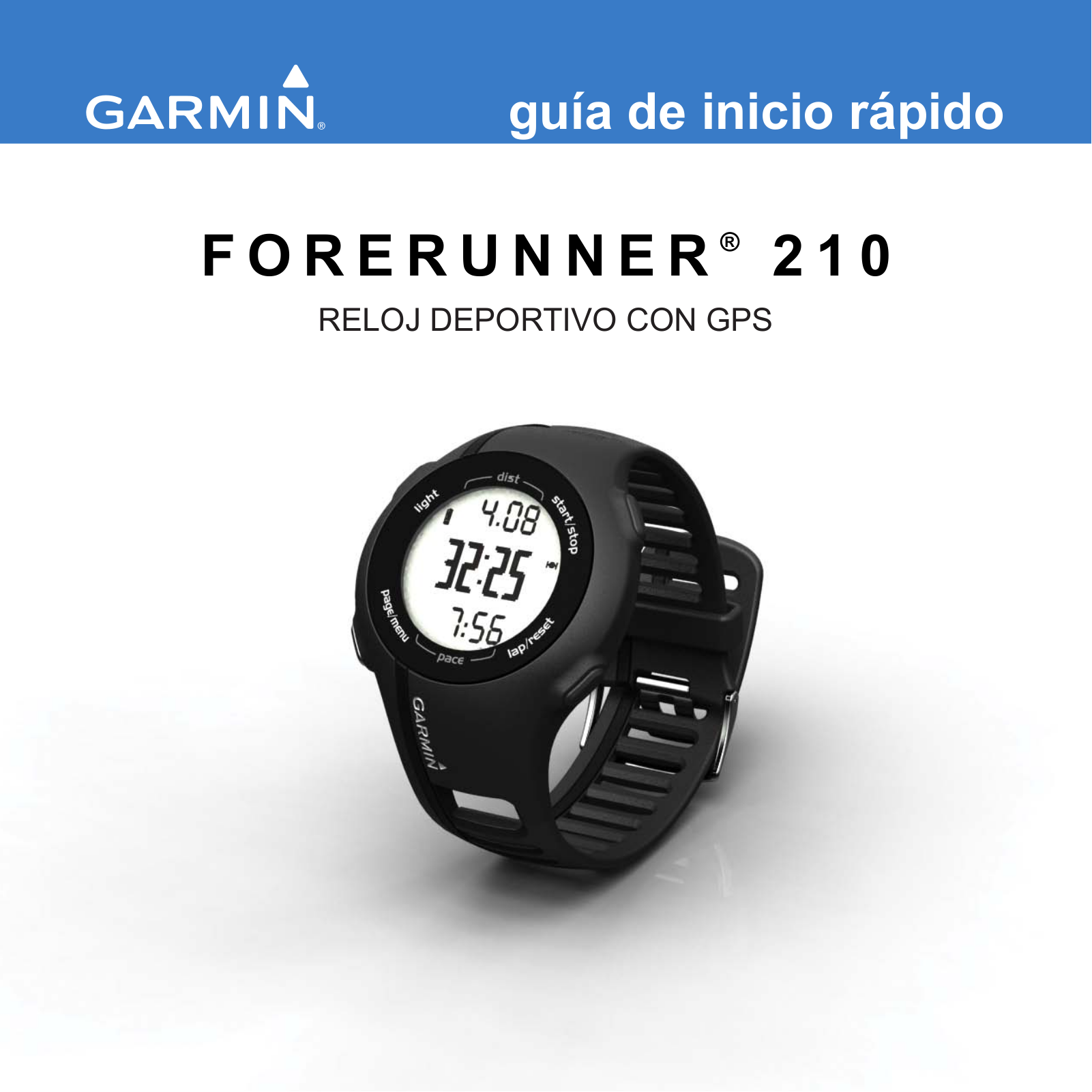 Garmin Forerunner 210 User Manual