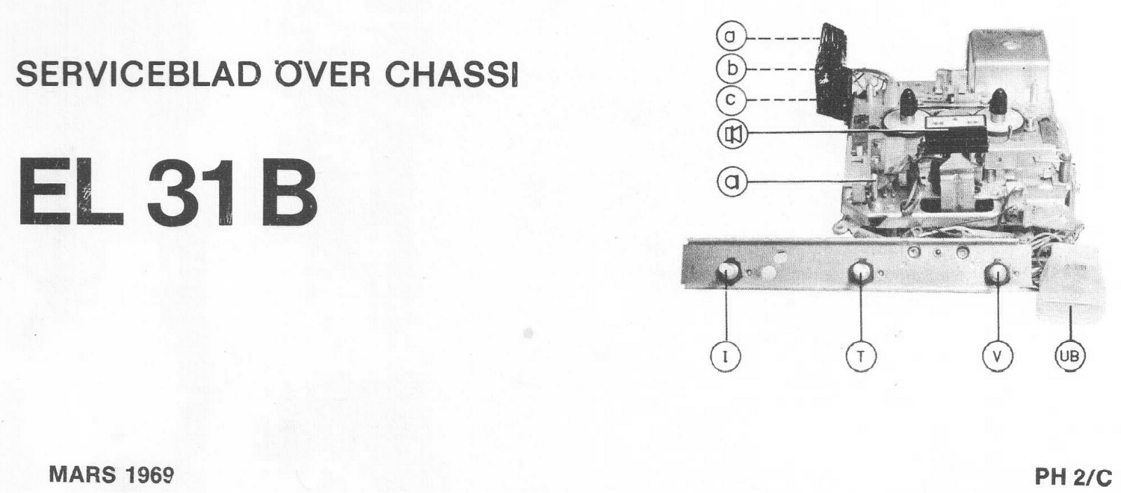 Philips EL31b Schematic