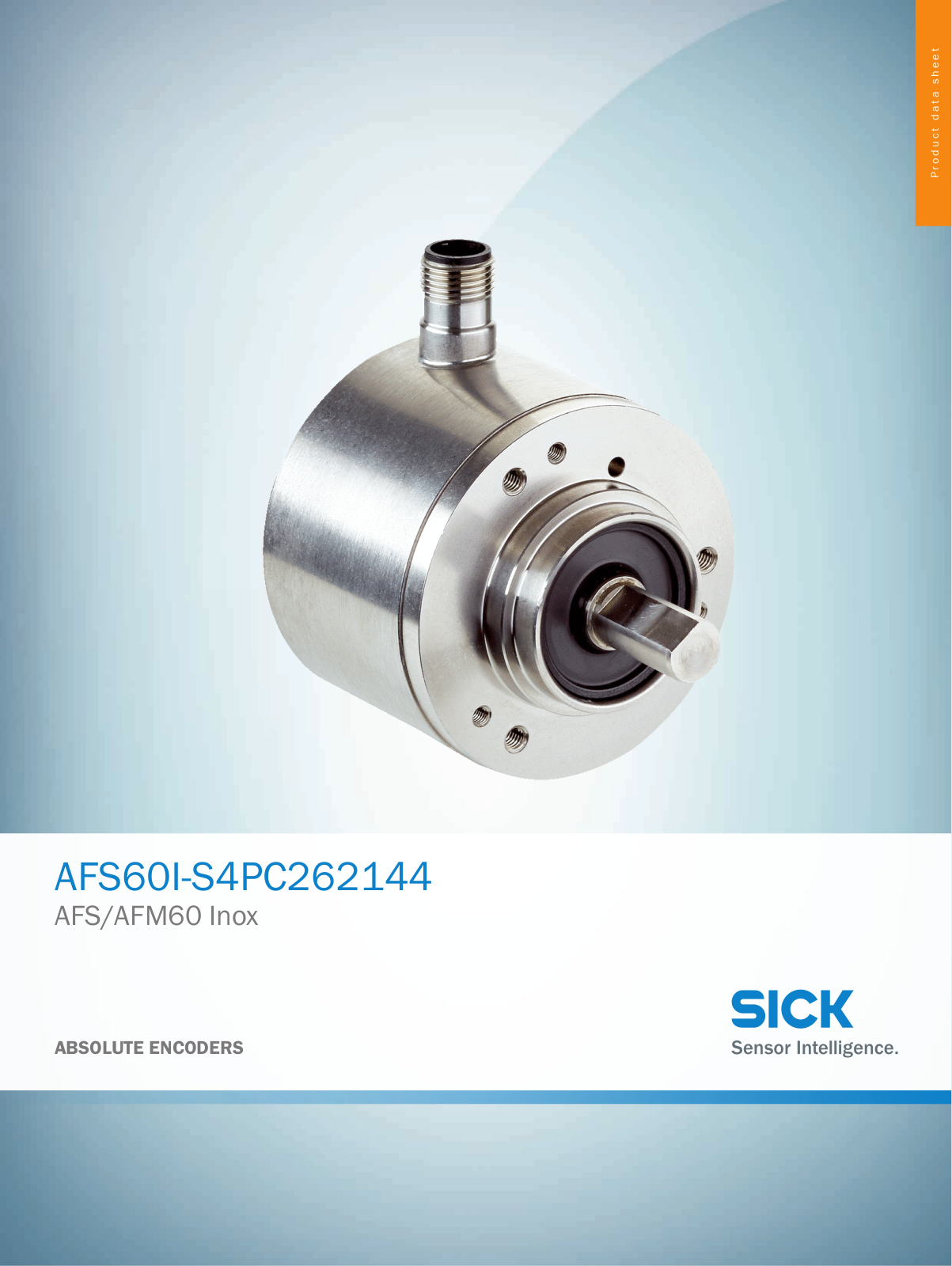 Sick AFS60I-S4PC262144 Data Sheet