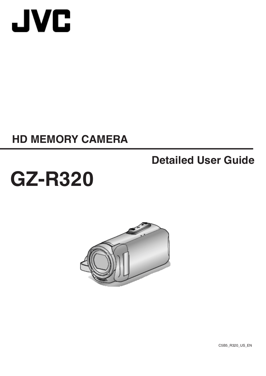 JVC GZ-R320 Detailed User Guide