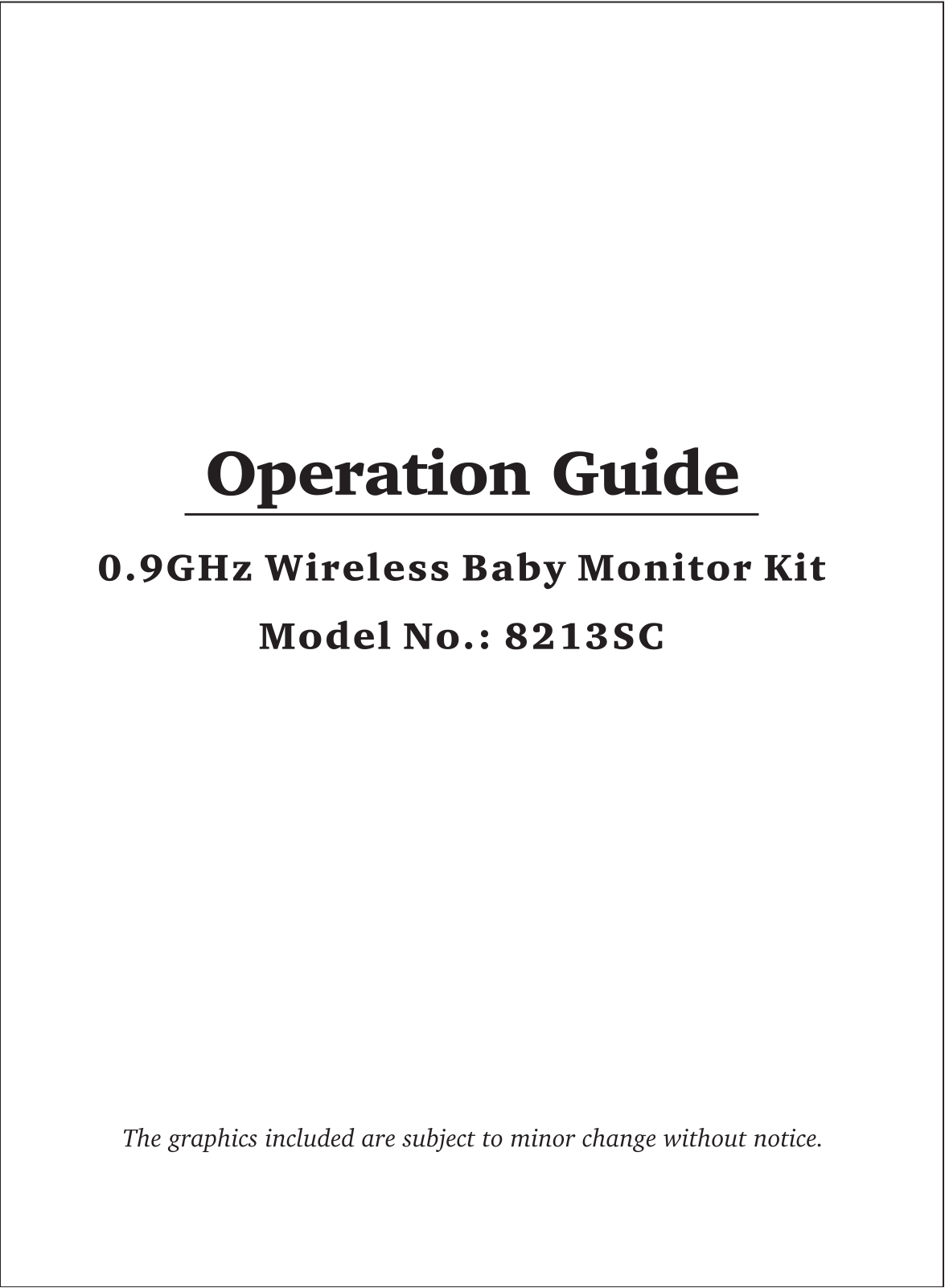 Gospell Smarthome Electronic GA8213 User Manual