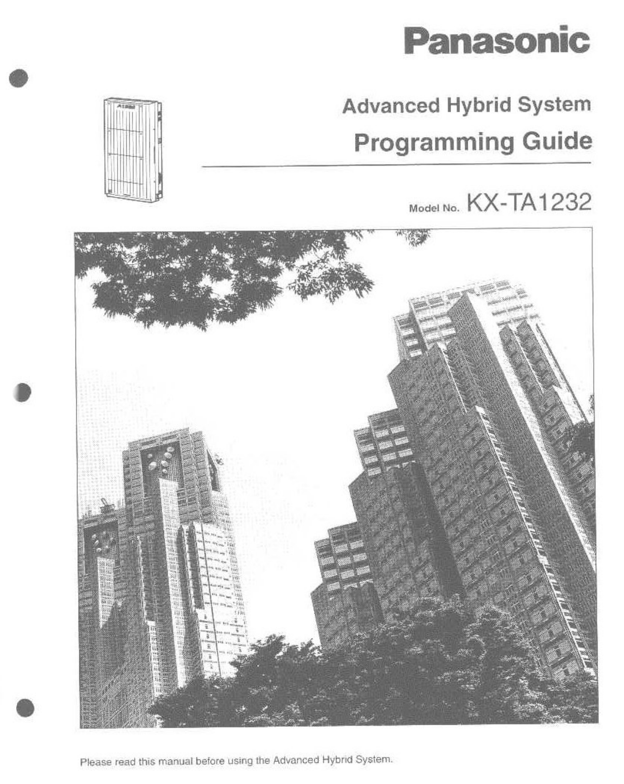 Panasonic KX-TA1232MUK User Manual