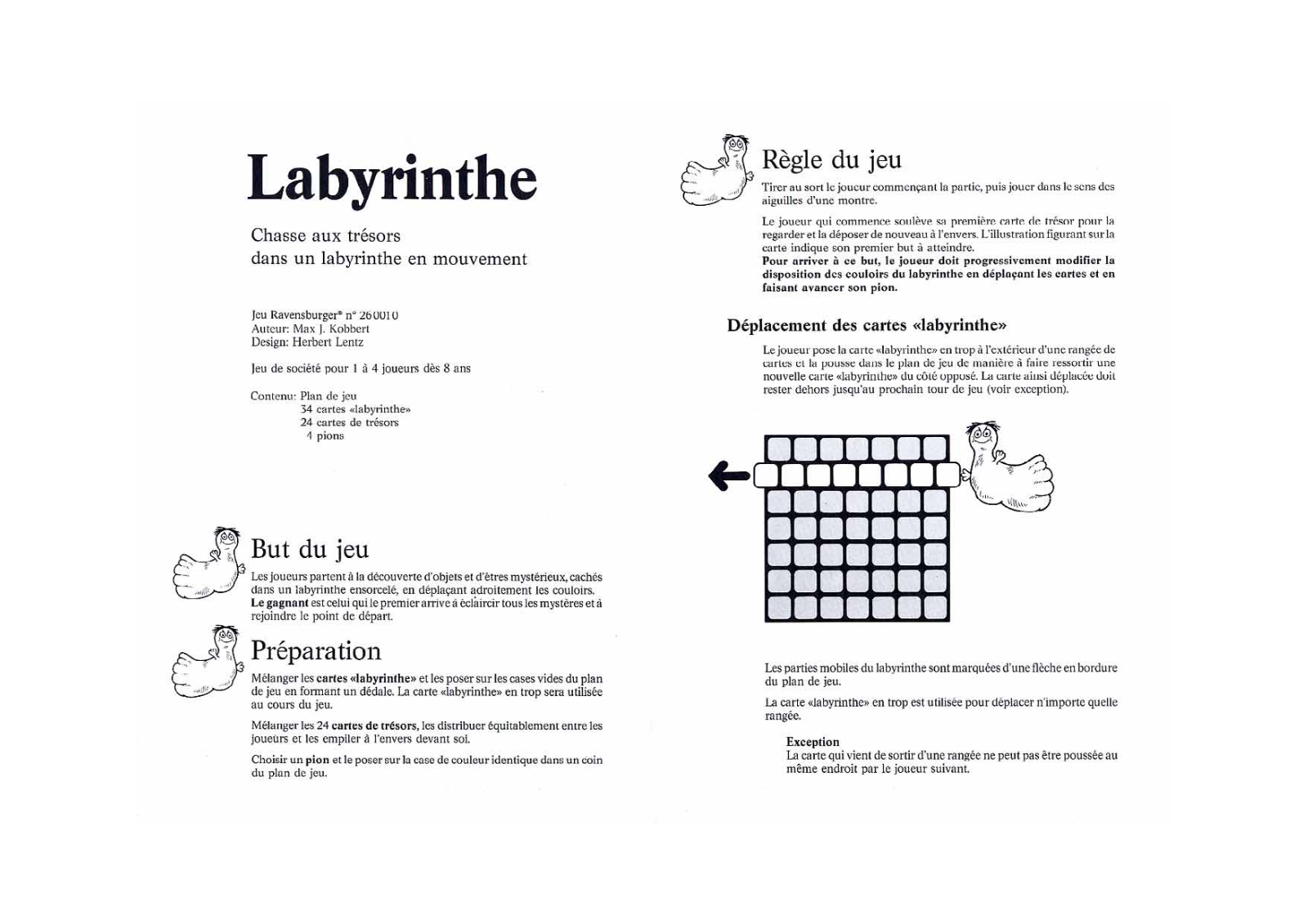 RAVENSBURGER LABYRINTHE User Manual