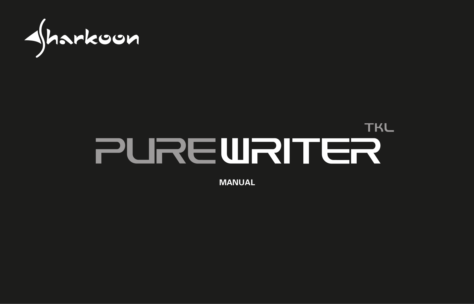 Sharkoon Purewriter TKL User Manual