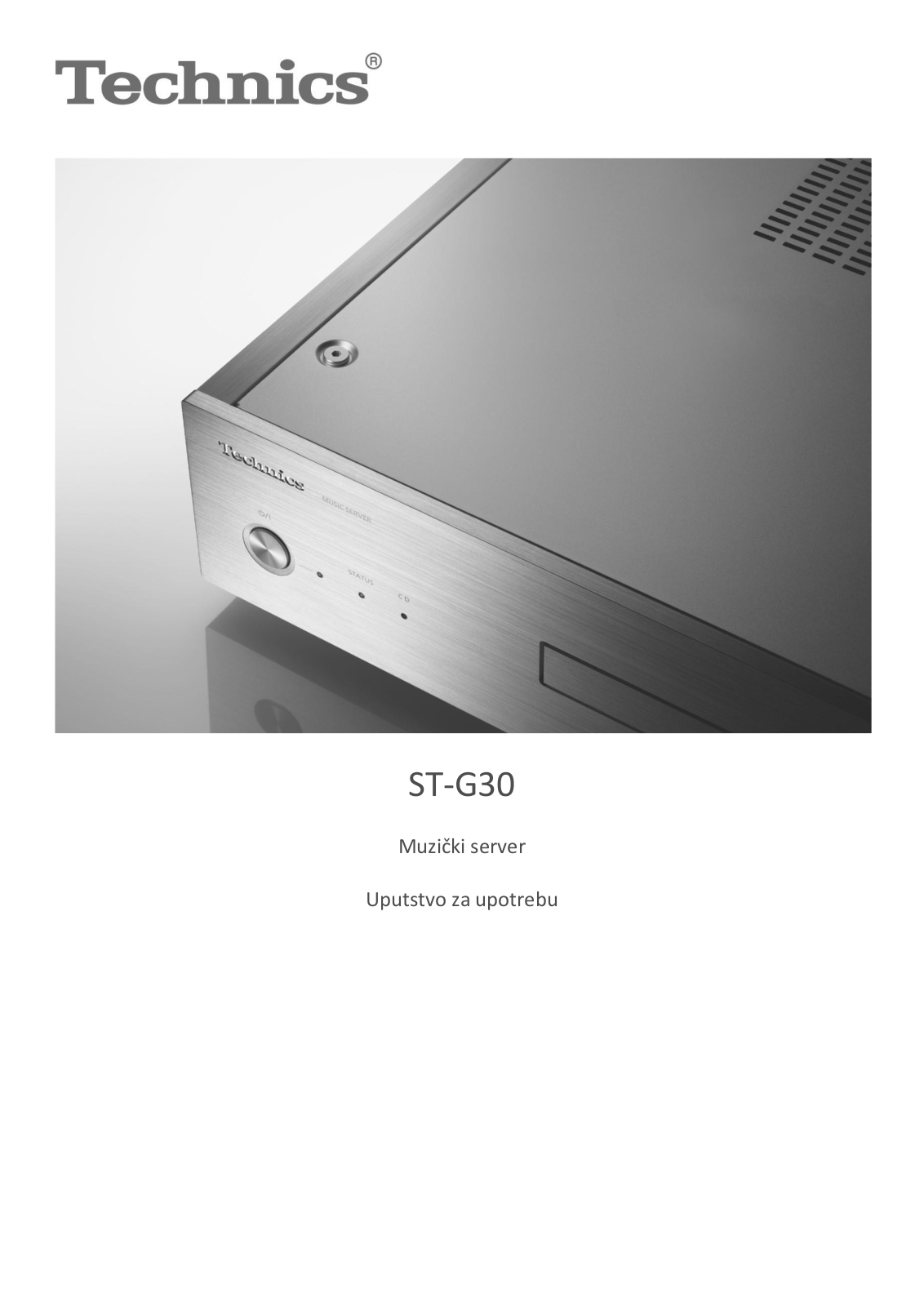 Technics STG30 User Manual