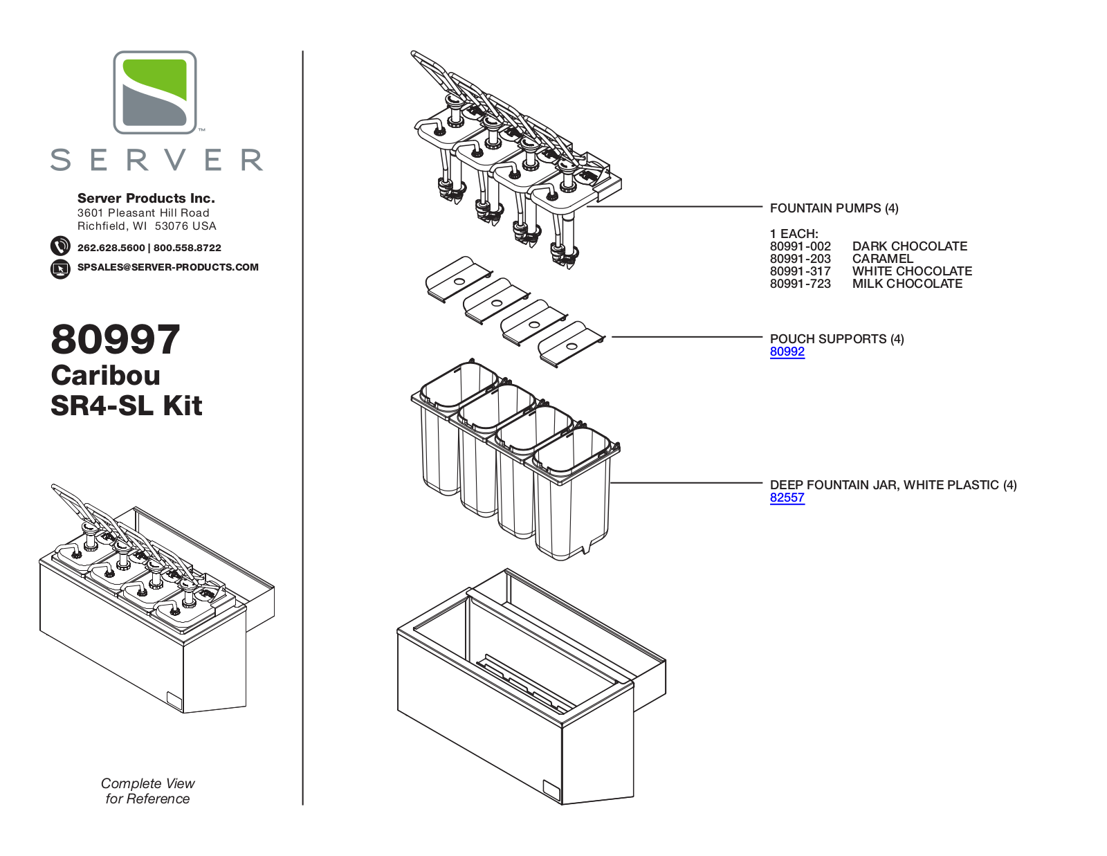 Server 80997 Parts Manual