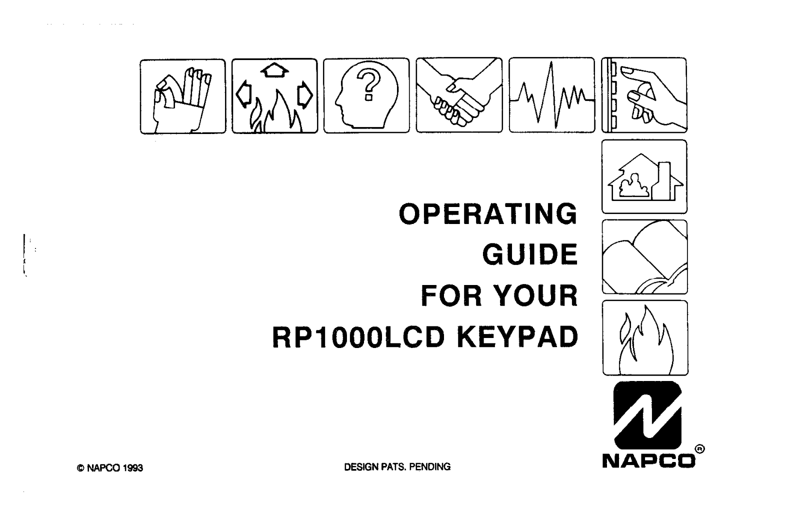 Napco RP1000LCD User Guide