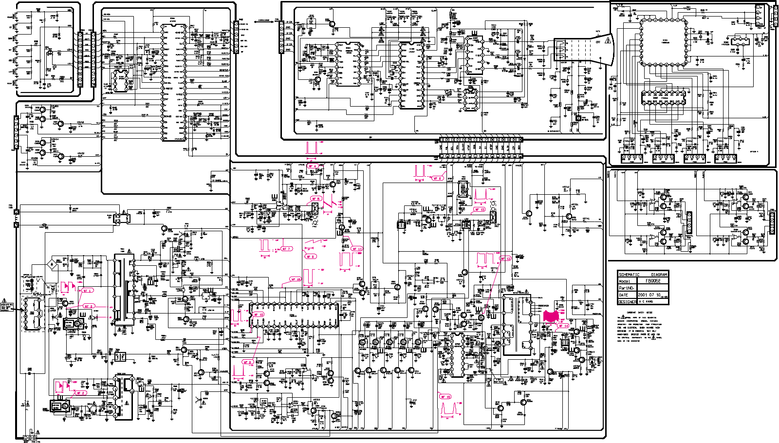 LG 995FT PLUS, FB995E-UA-UP Schematics