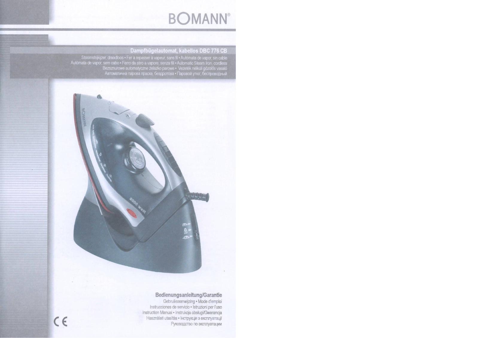 Bomann DBC 776 CB User Manual