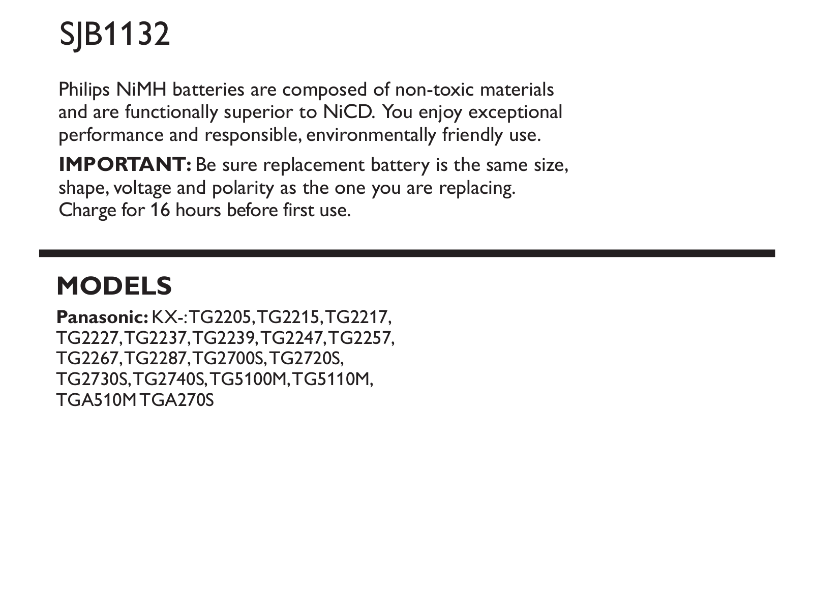 Philips KX-TG2205, KX-TG2287, KX-TG2215, KX-TG2239, KX-TG2267 User Manual