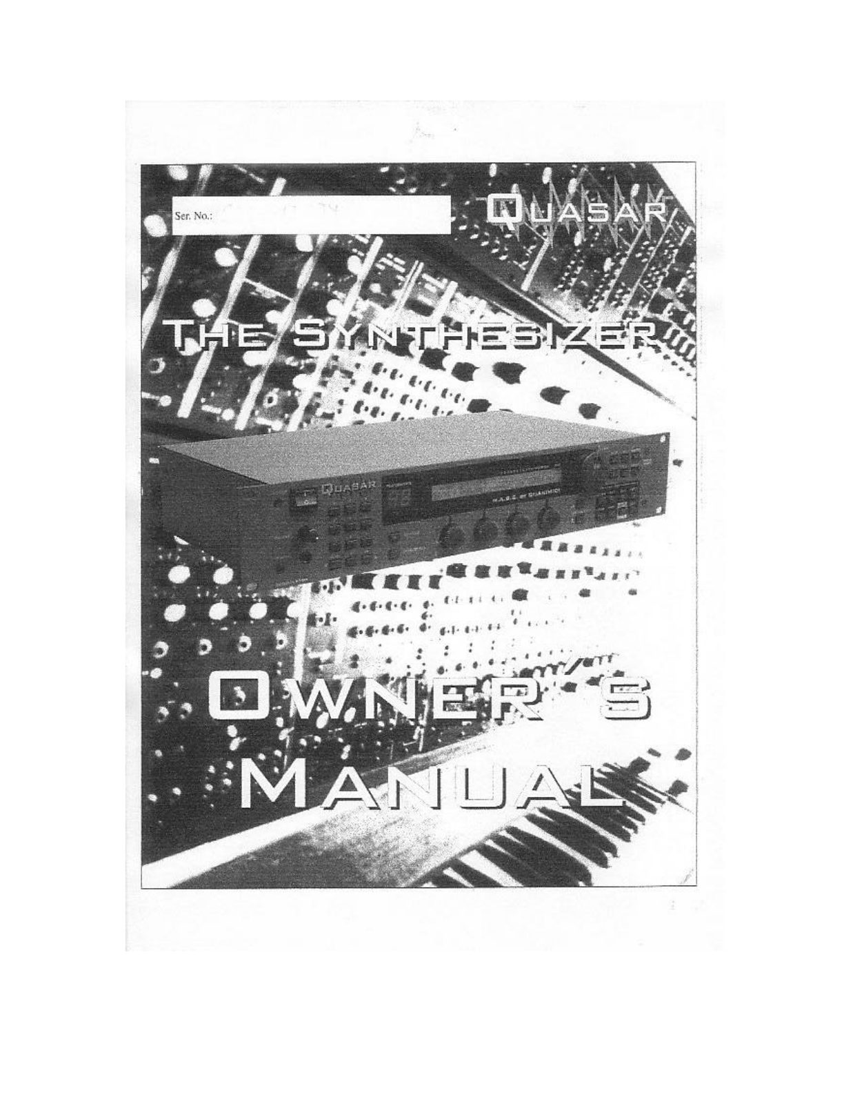 Quasimidi Quasar User Manual