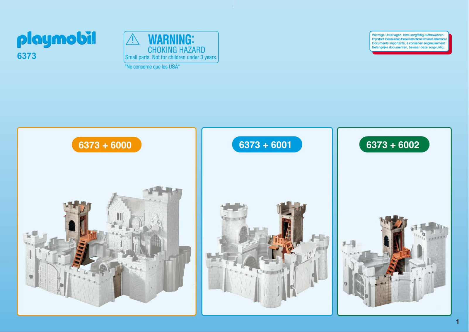 Playmobil 6373 Instructions