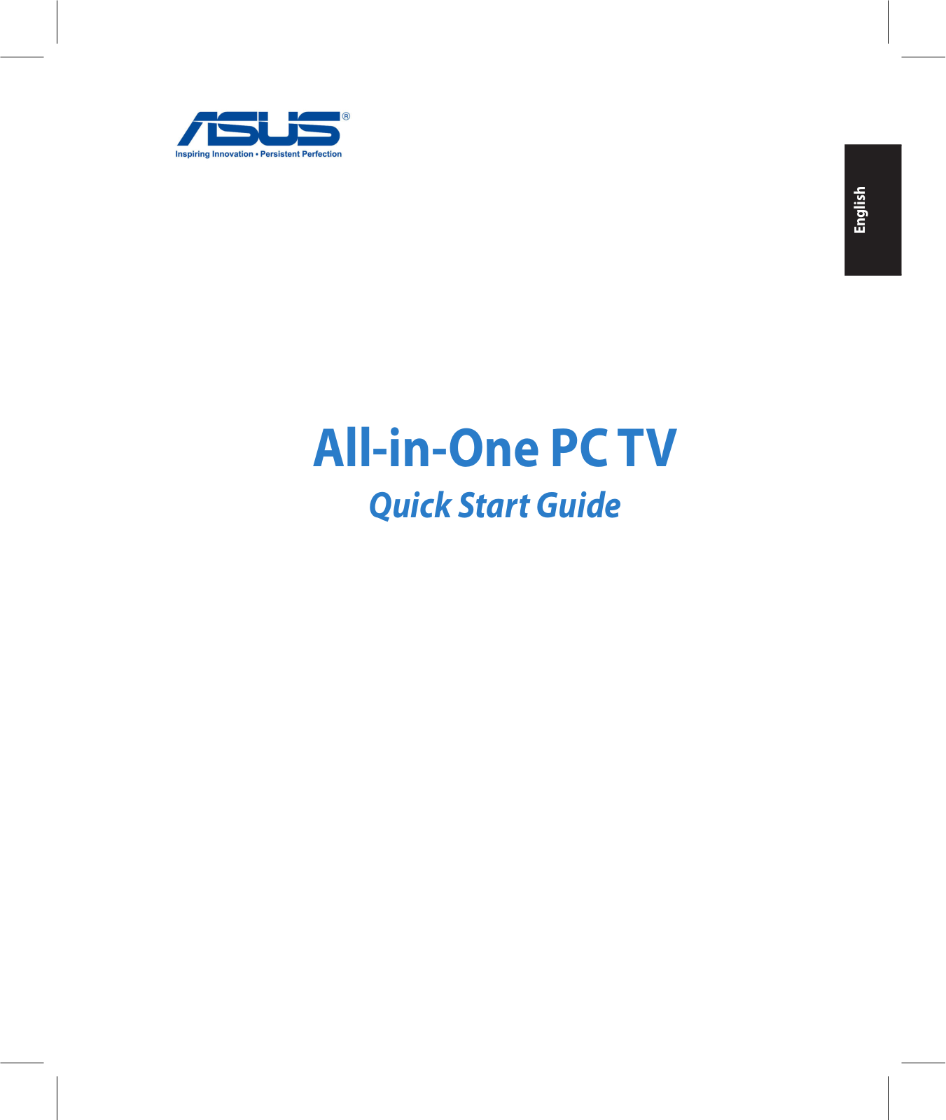 Asus ET1612IUKS, ET2300IUTI, ET2221INKH, ET2020INTI, ET2020AUTK Quick Start Guide