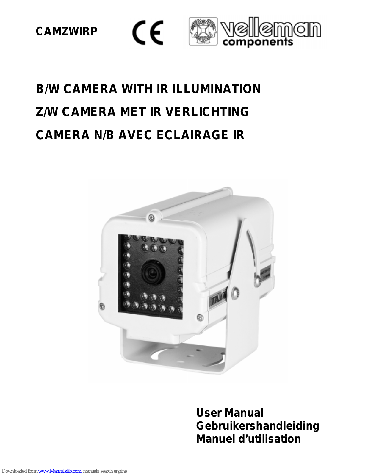 Velleman CAMZWIRP User Manual