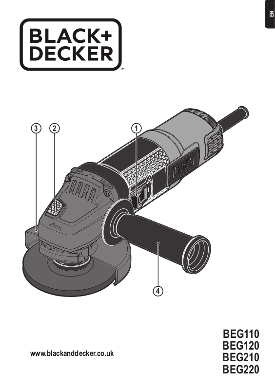 BLACK & DECKER BDSBC20A ORIGINAL INSTRUCTIONS