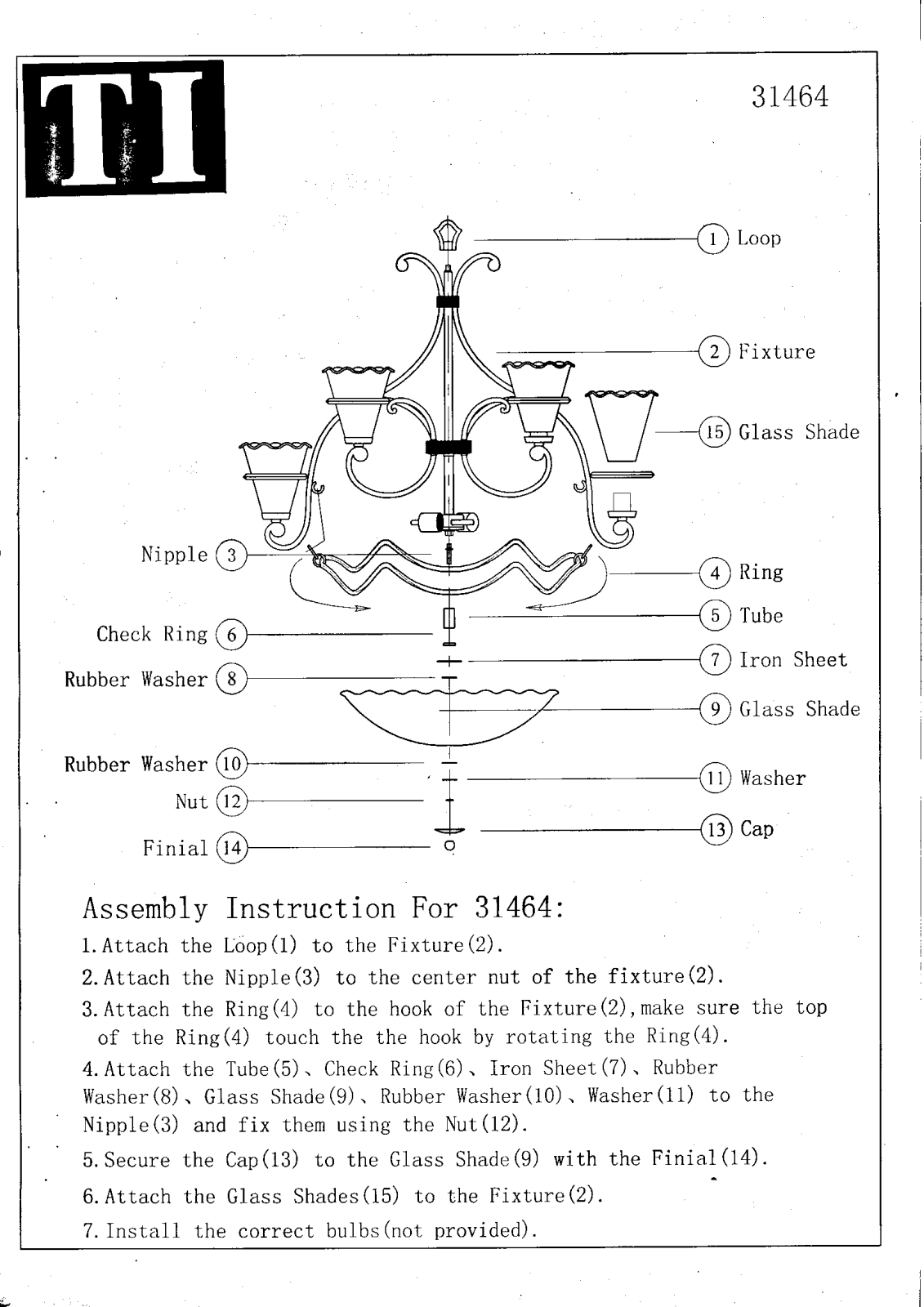 Triarch 31464 User Manual