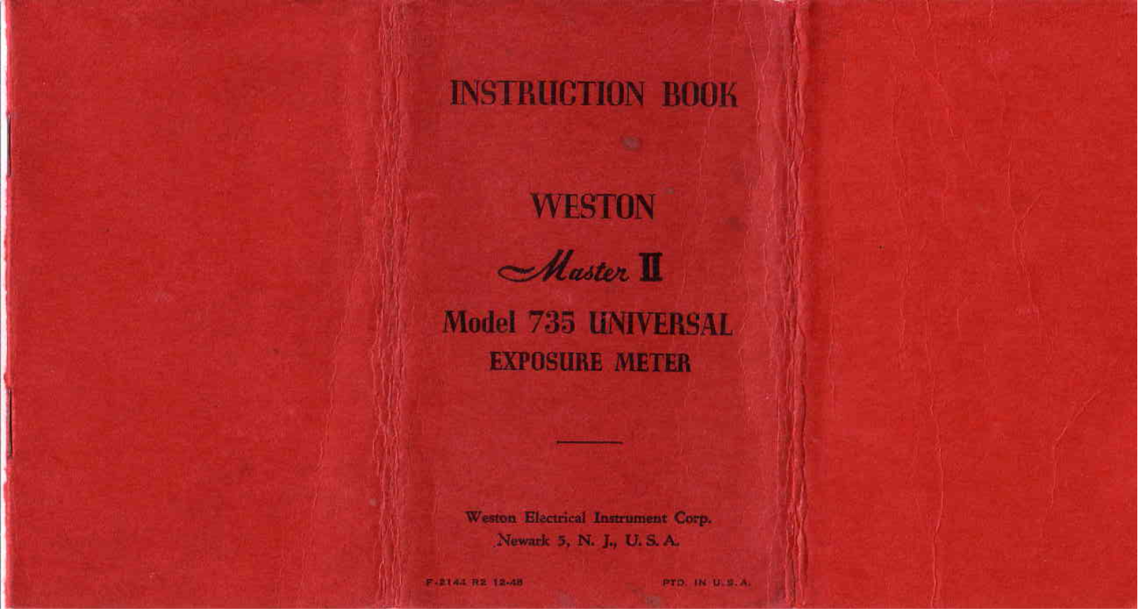 weston ii-1 User Guide