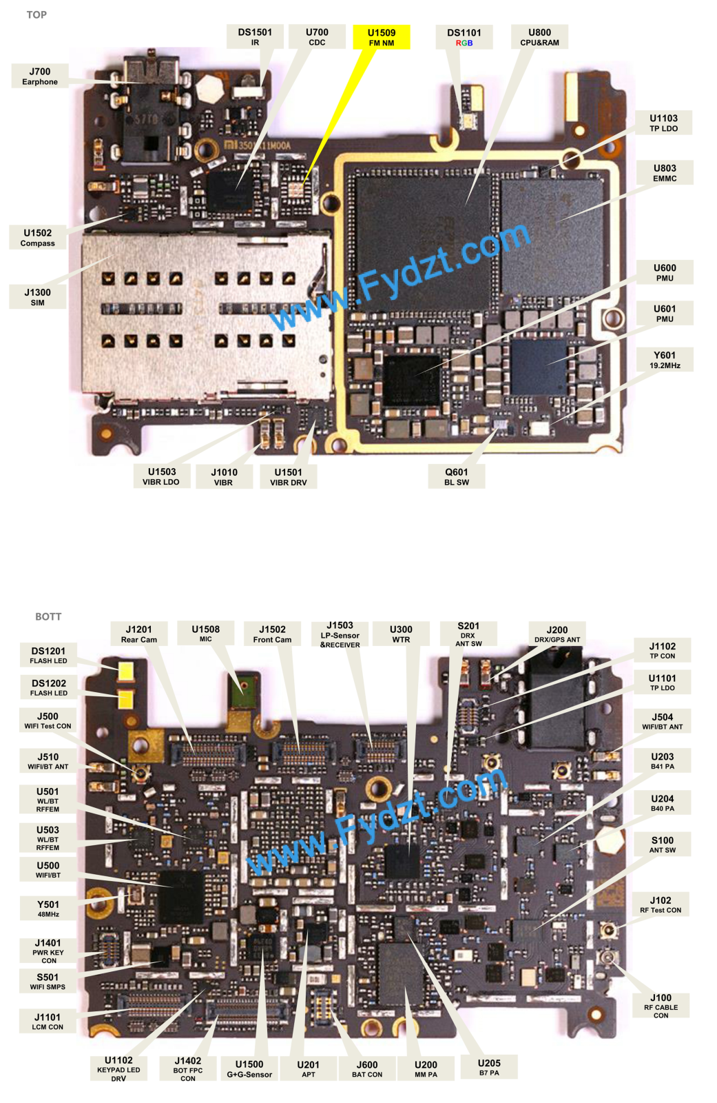 Xiaomi Mi-4C Circuit Diagram