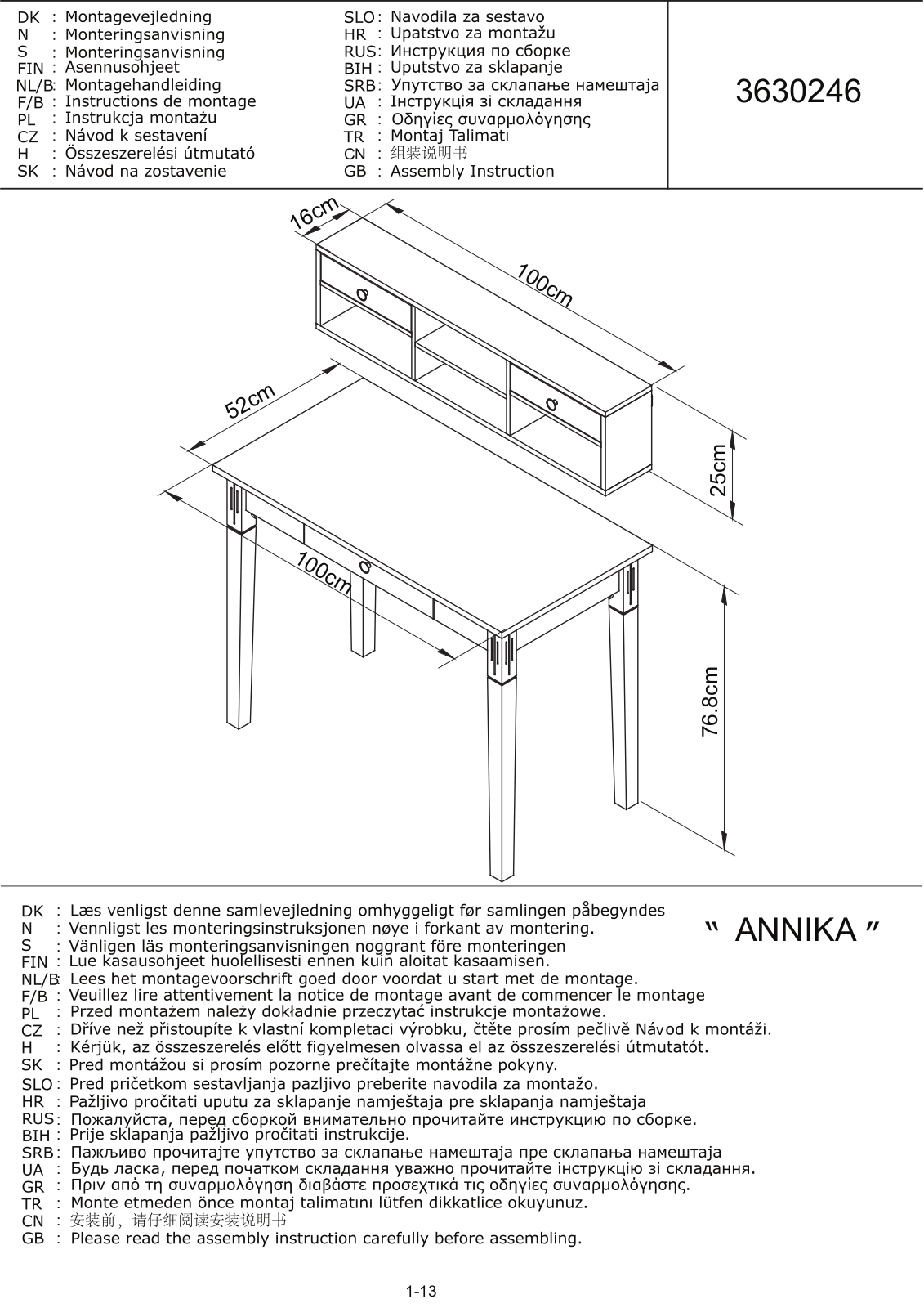 JYSK Aulum User Manual