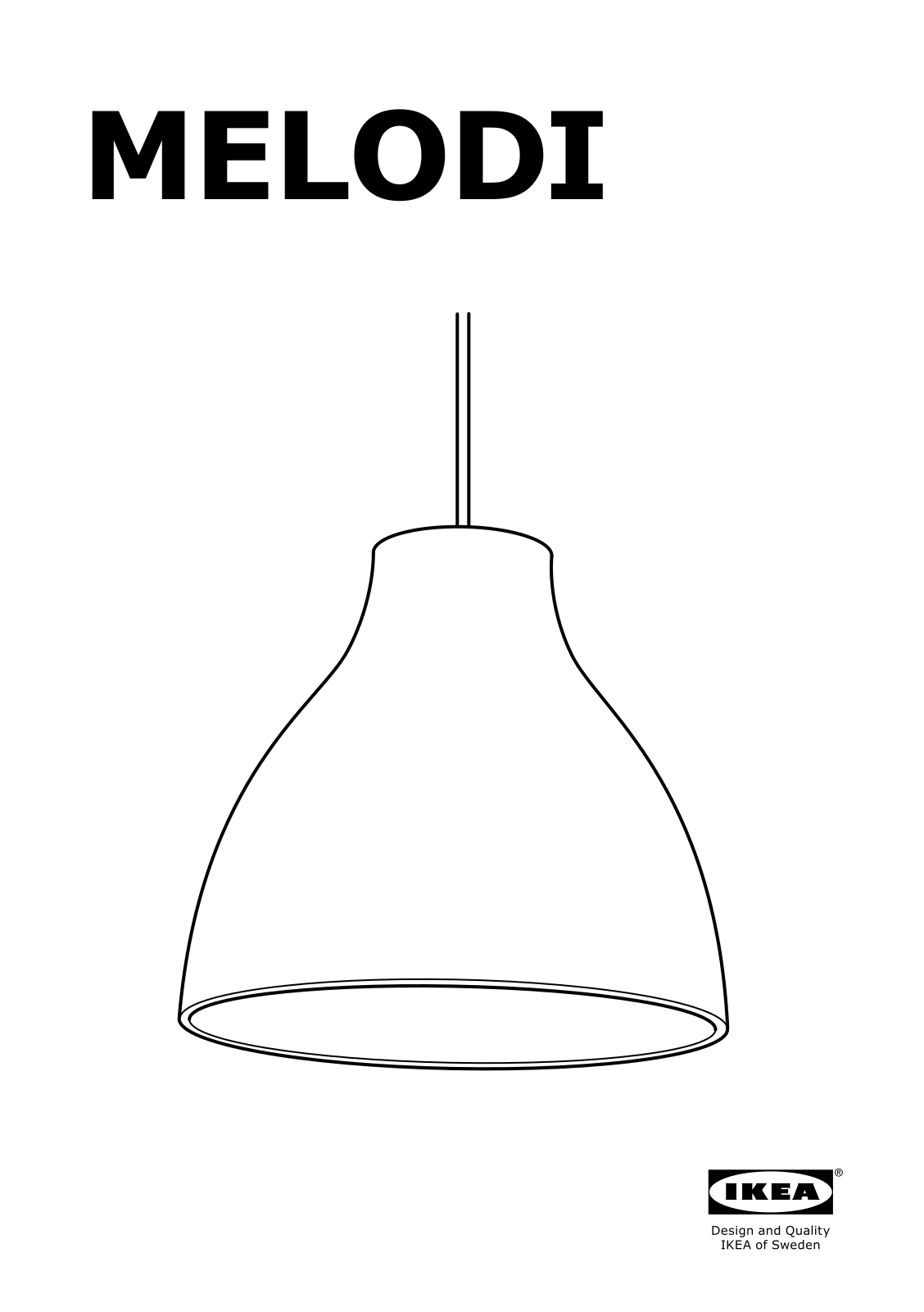 IKEA MELODI User Manual