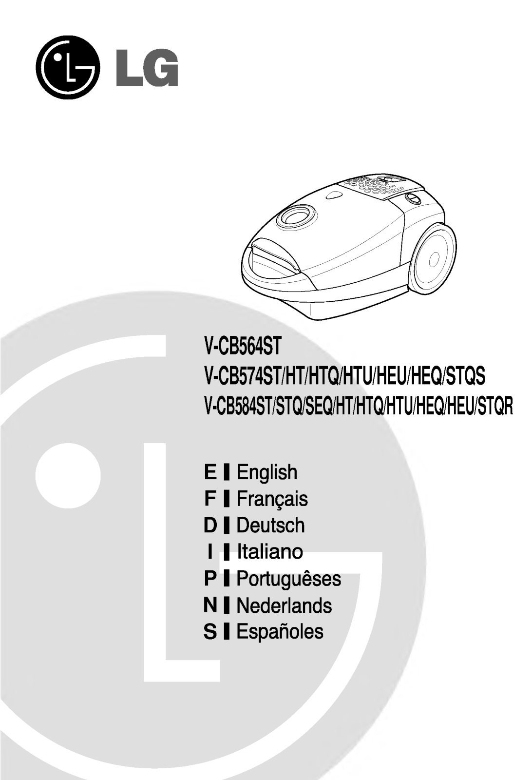 LG VCB574, VCB584STQ User Manual