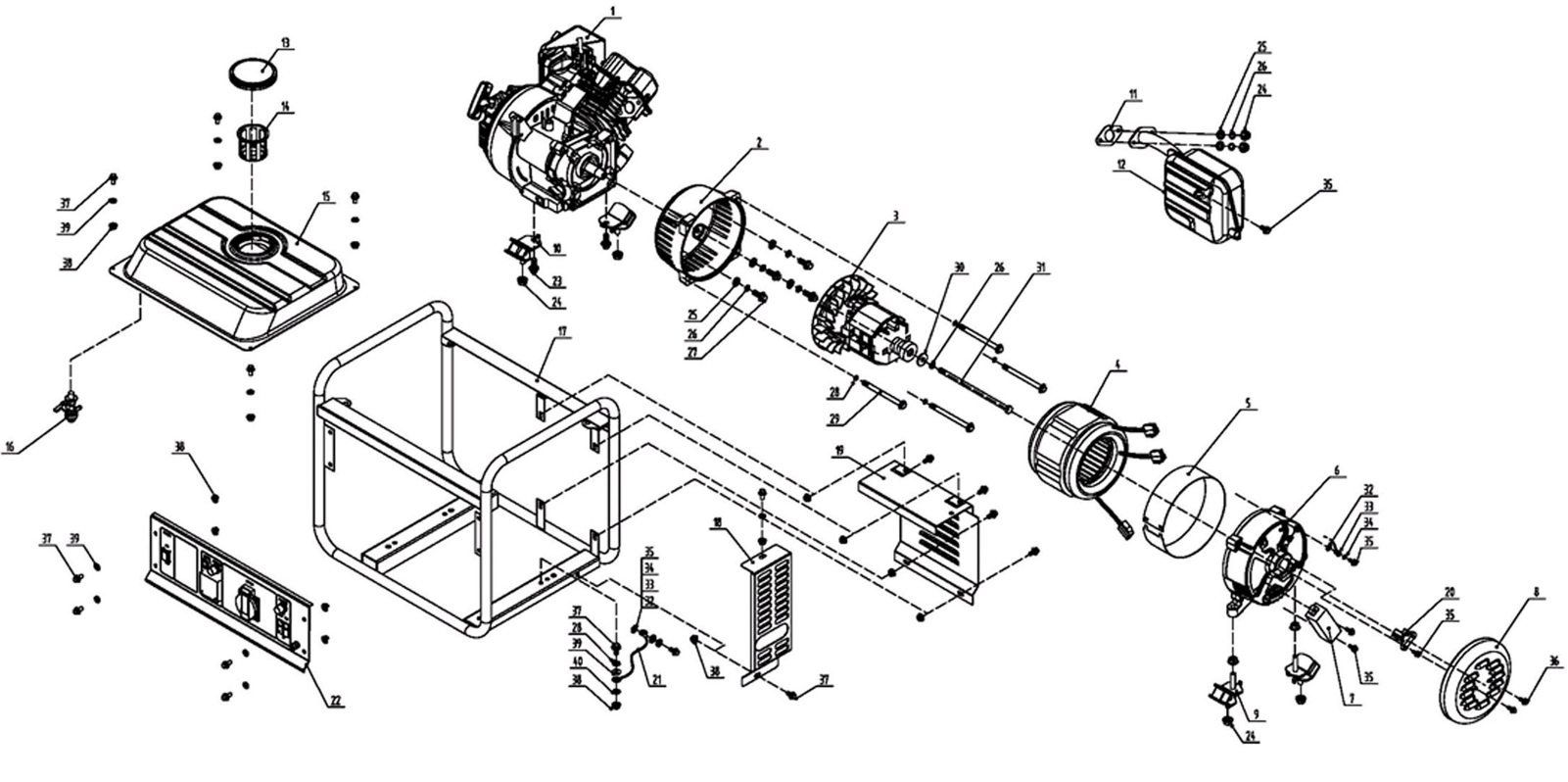 Champion GG1300 Parts Catalog