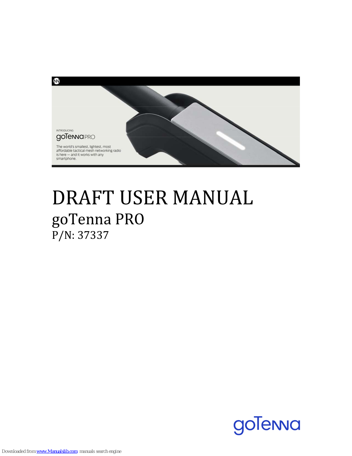 goTenna PRO User Manual