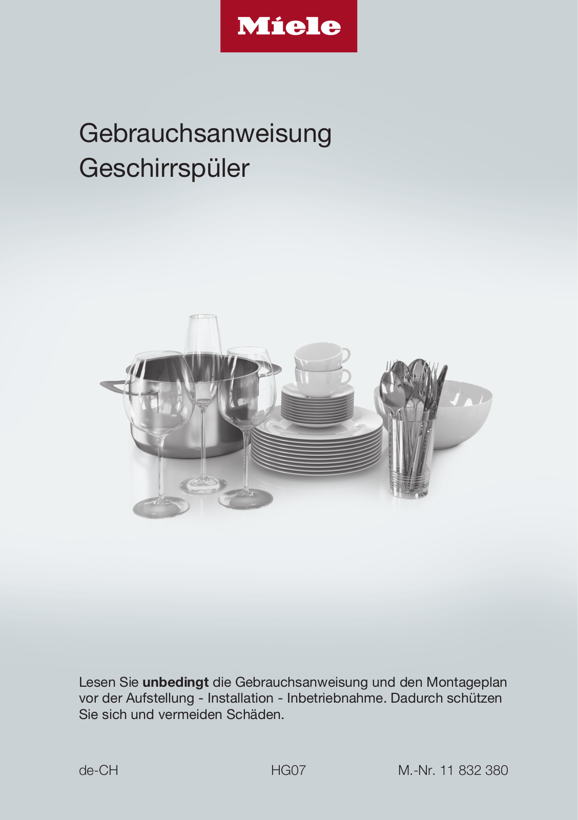 Miele G 17150, G 27155 Instructions Manual