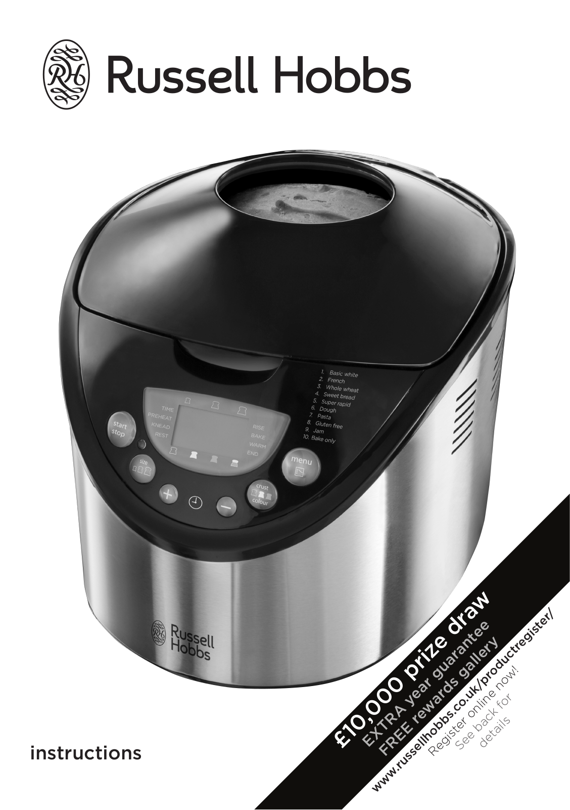 Russell Hobbs T22-5001653 User Manual