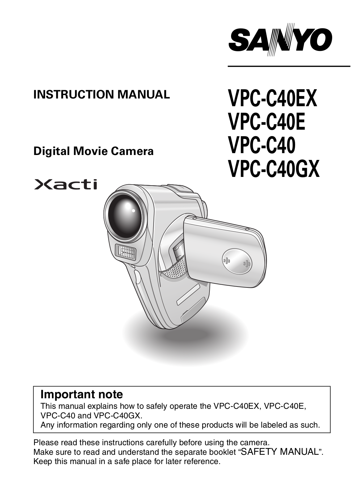 Fisher VPC-C40GX, VPC-C40E, VPC-C40, VPC-C40EX User Manual