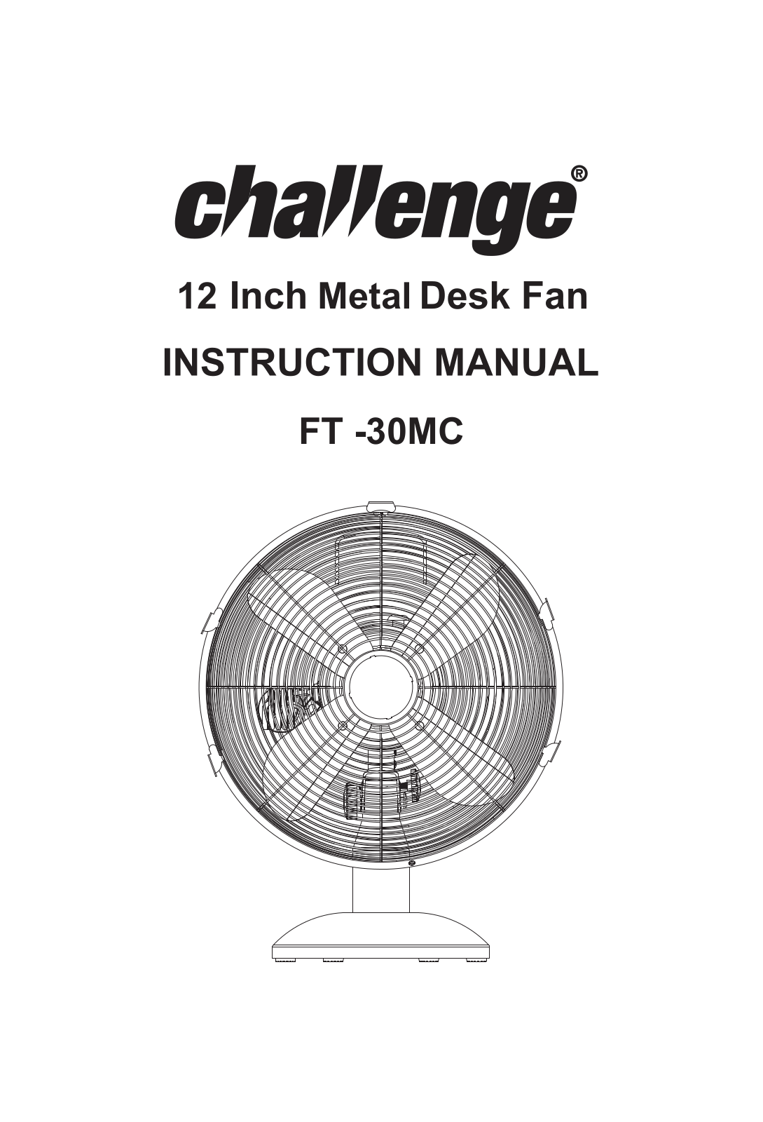 Challenge FT-30MC User Manual