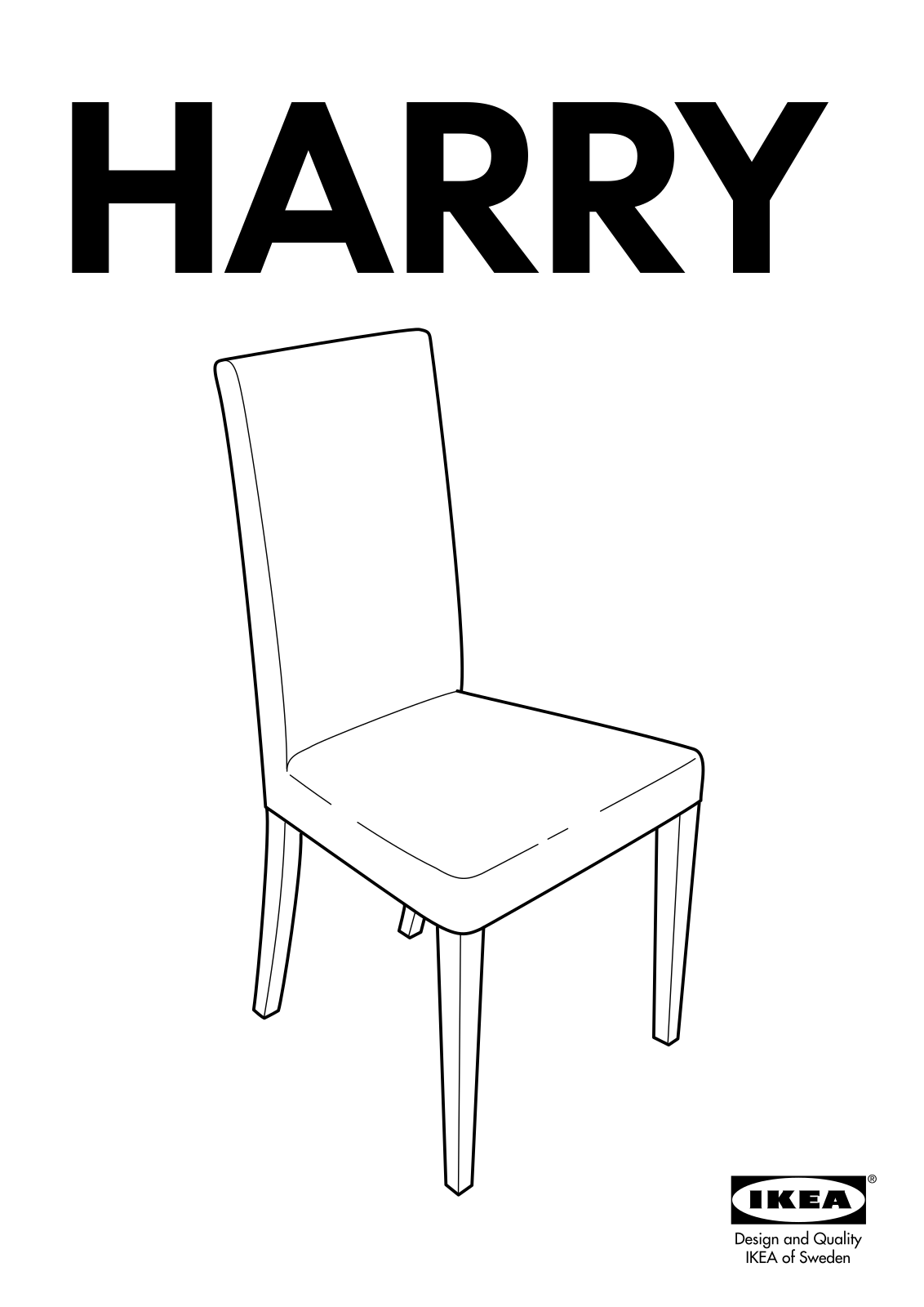 IKEA HARRY User Manual