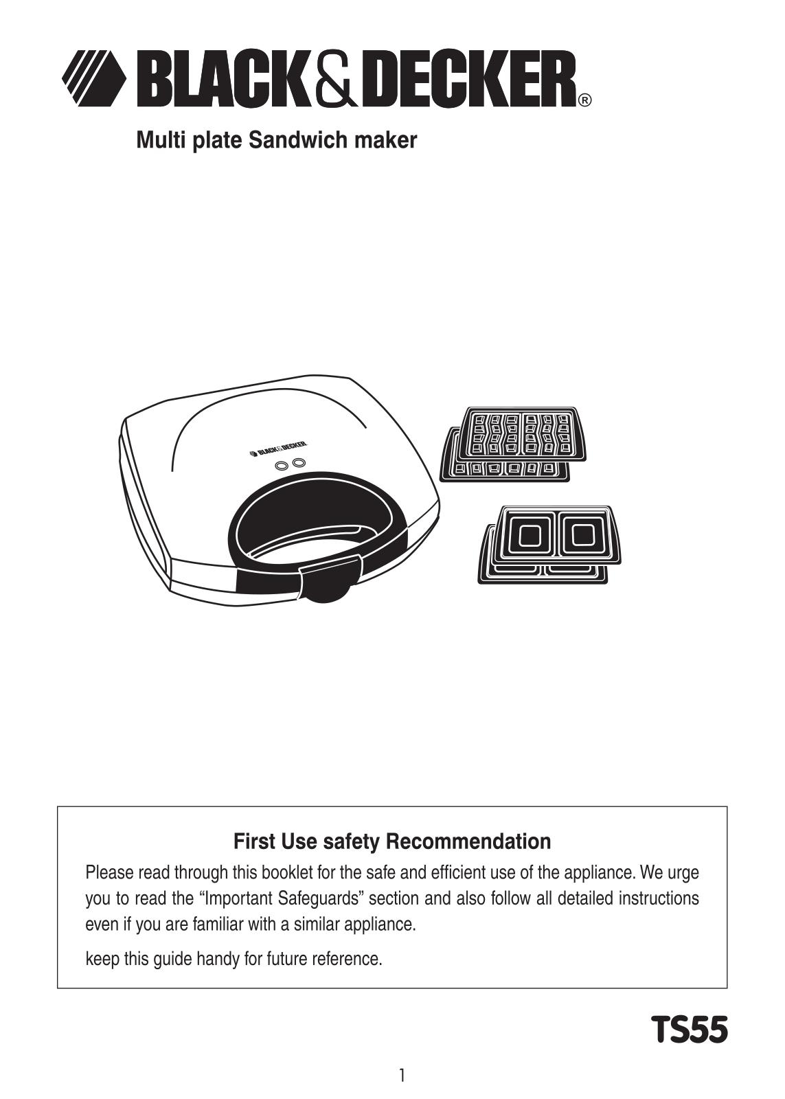 Black & Decker TS55 User Manual