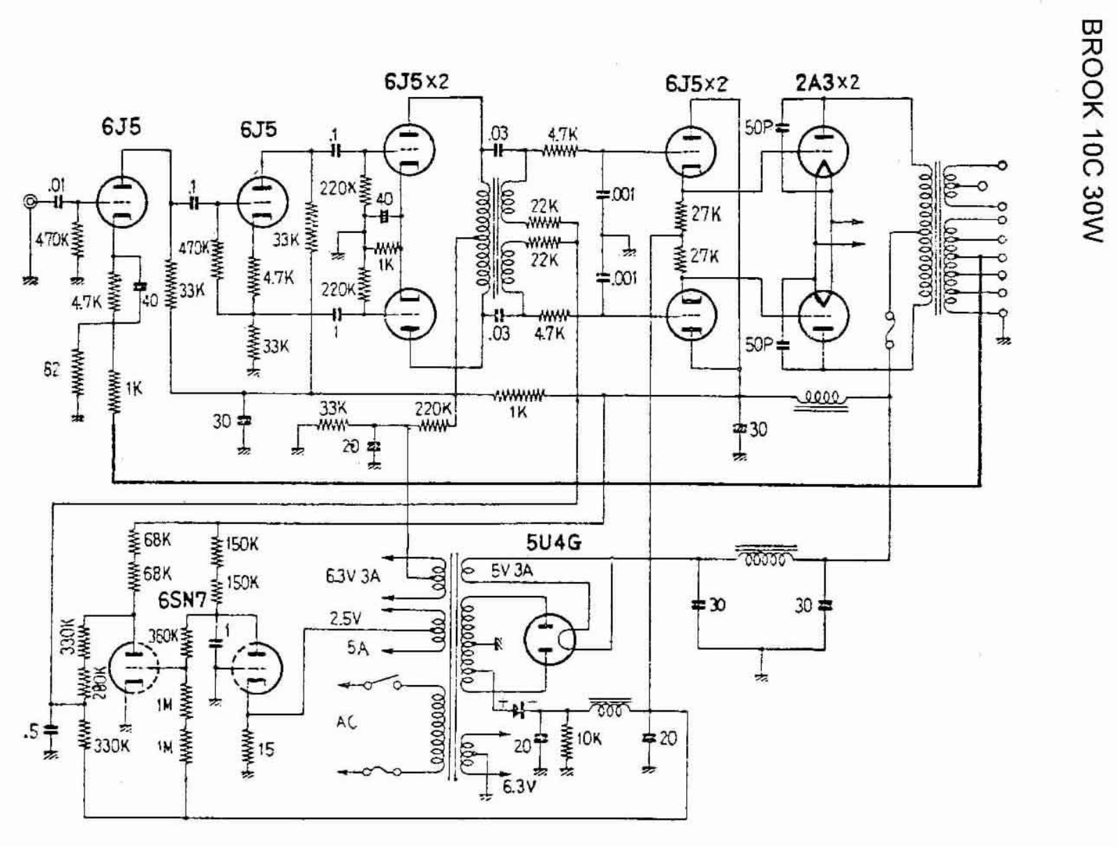 Brook 10c schematic - ManualMachine.com