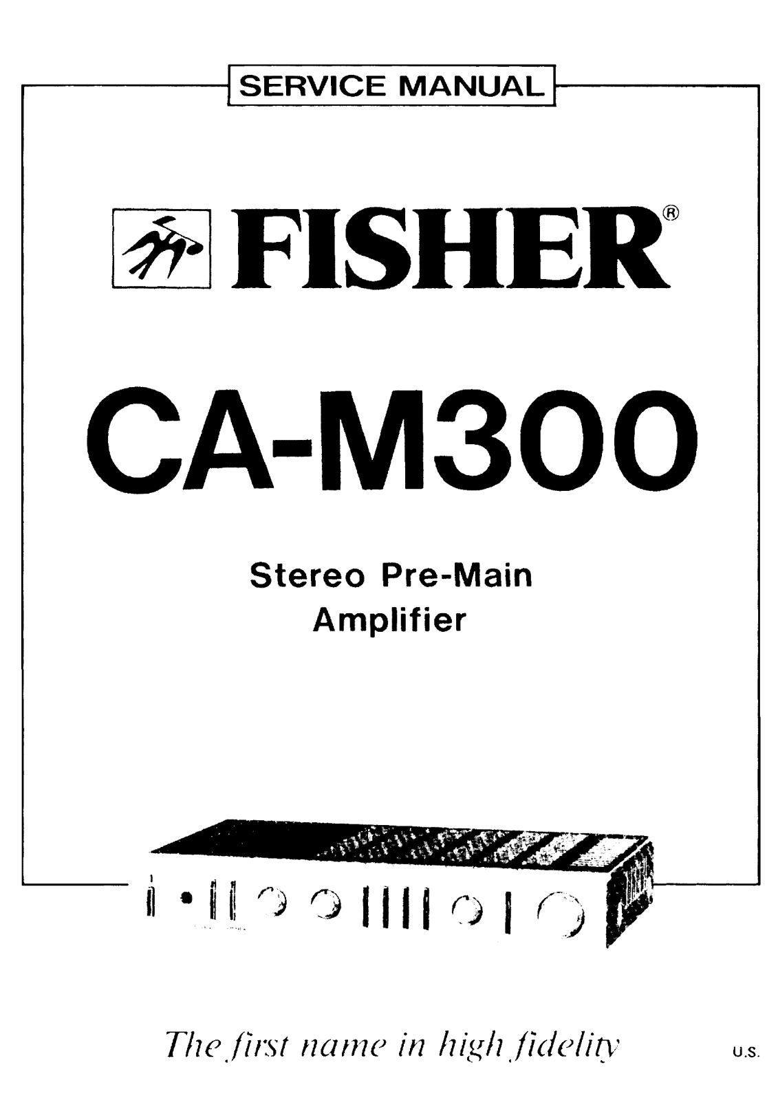 Fisher CAM-300 Service Manual