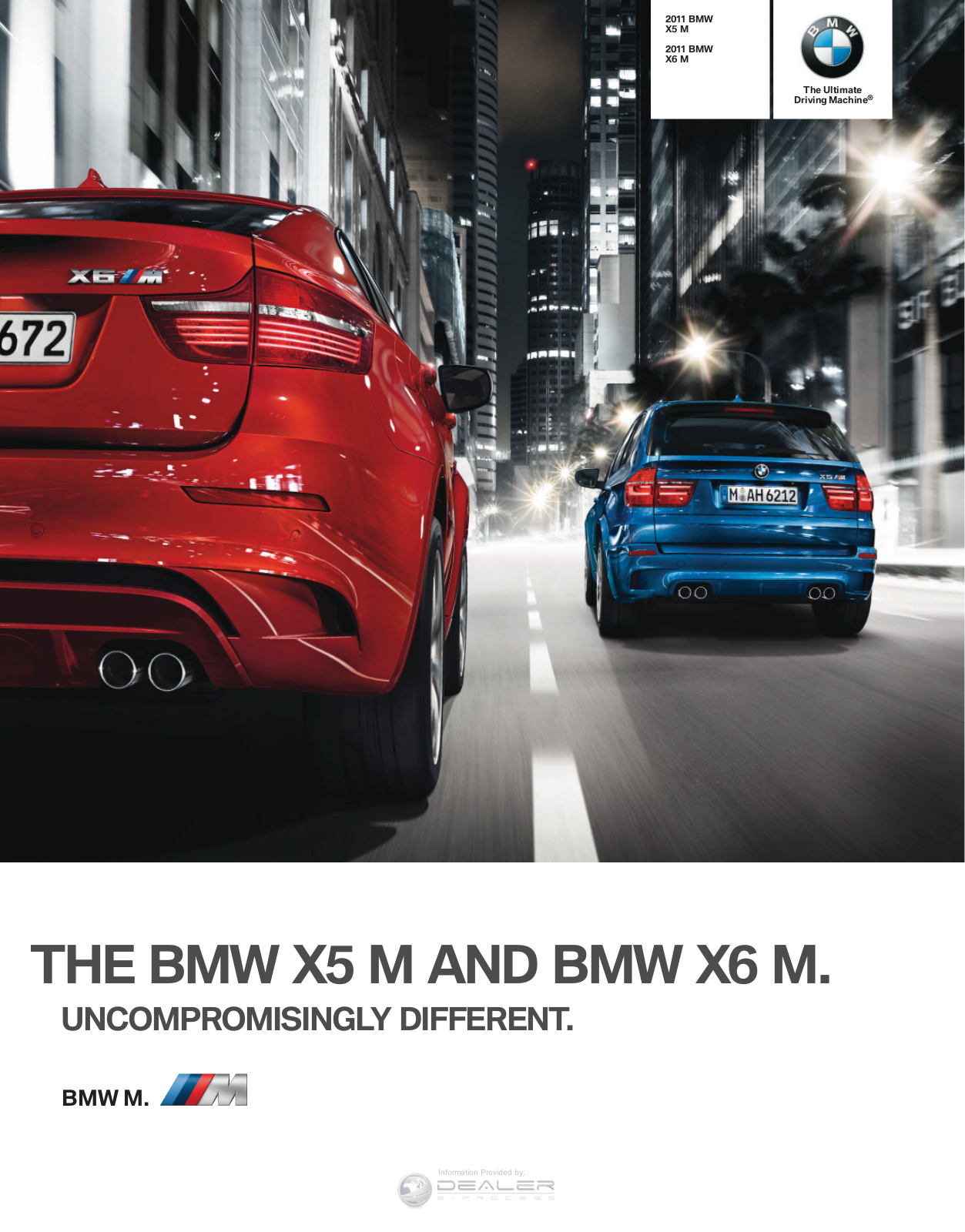 BMW X5m X6m 2011 Owner's Manual