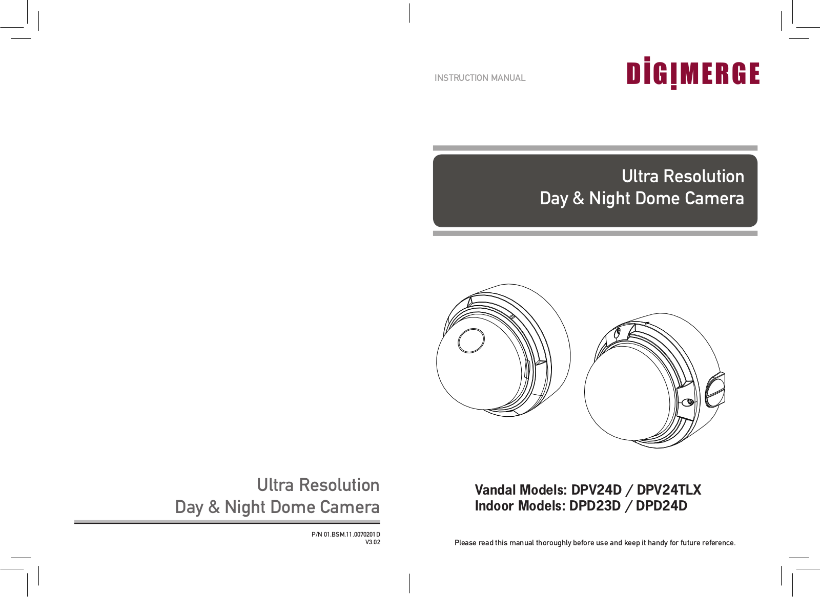 Lorex DPV24D, DPV24TLX, DPD23D, DPD24D Owner's Manual