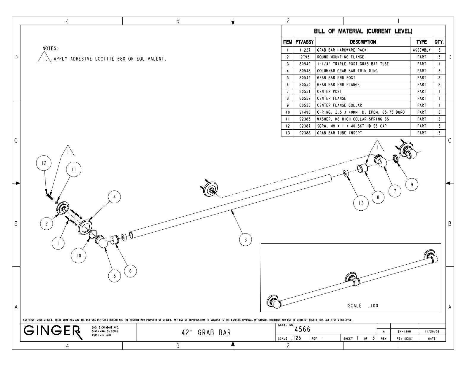 Ginger W001860164 Installation & Assembly - ManualMachine.com