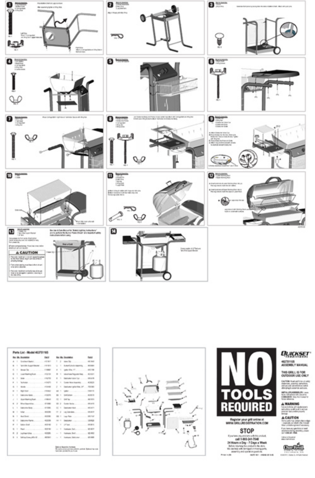 Charbroil 463751105 Owner's Manual