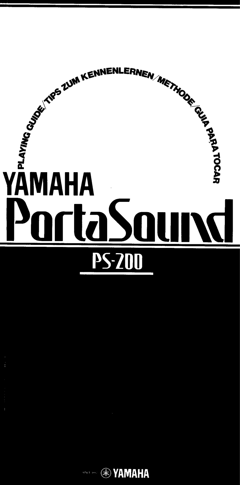 Yamaha PS-200 User Manual